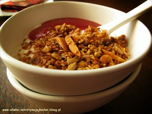 GRANOLA OWSIANO – ORKISZOWA Z MIODEM